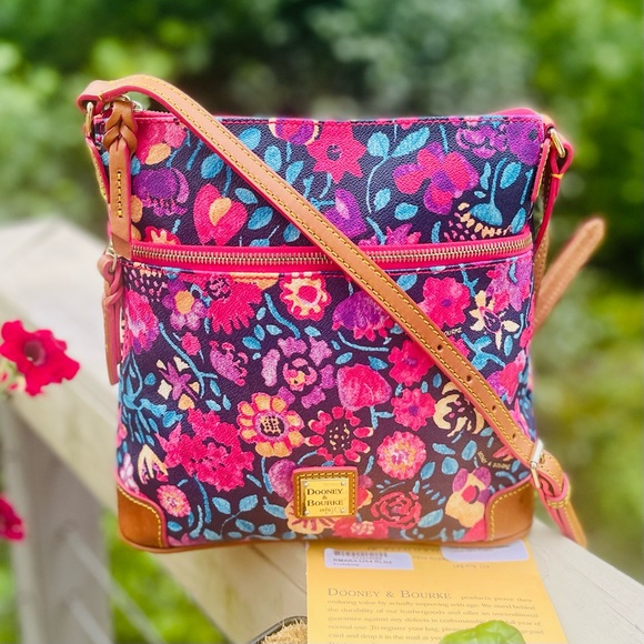 Dooney & Bourke Handbags - Dooney And Bourke Marabelle Floral Crossbody
